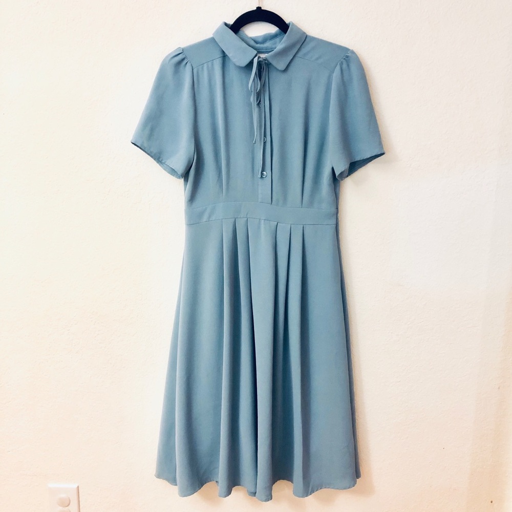Piper & Scoot Sky Blue Dress Size Medium
